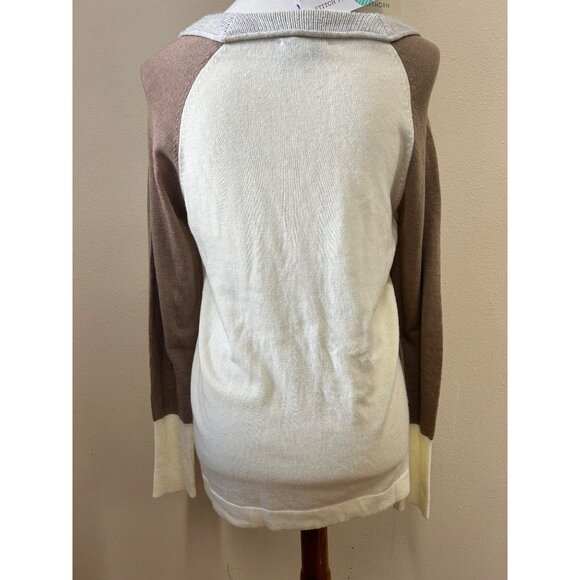 NWT 41 Hawthorn Stitchfix Nio Pullover Sweater Womens Size M Soft Off-white - Picture 2 of 10